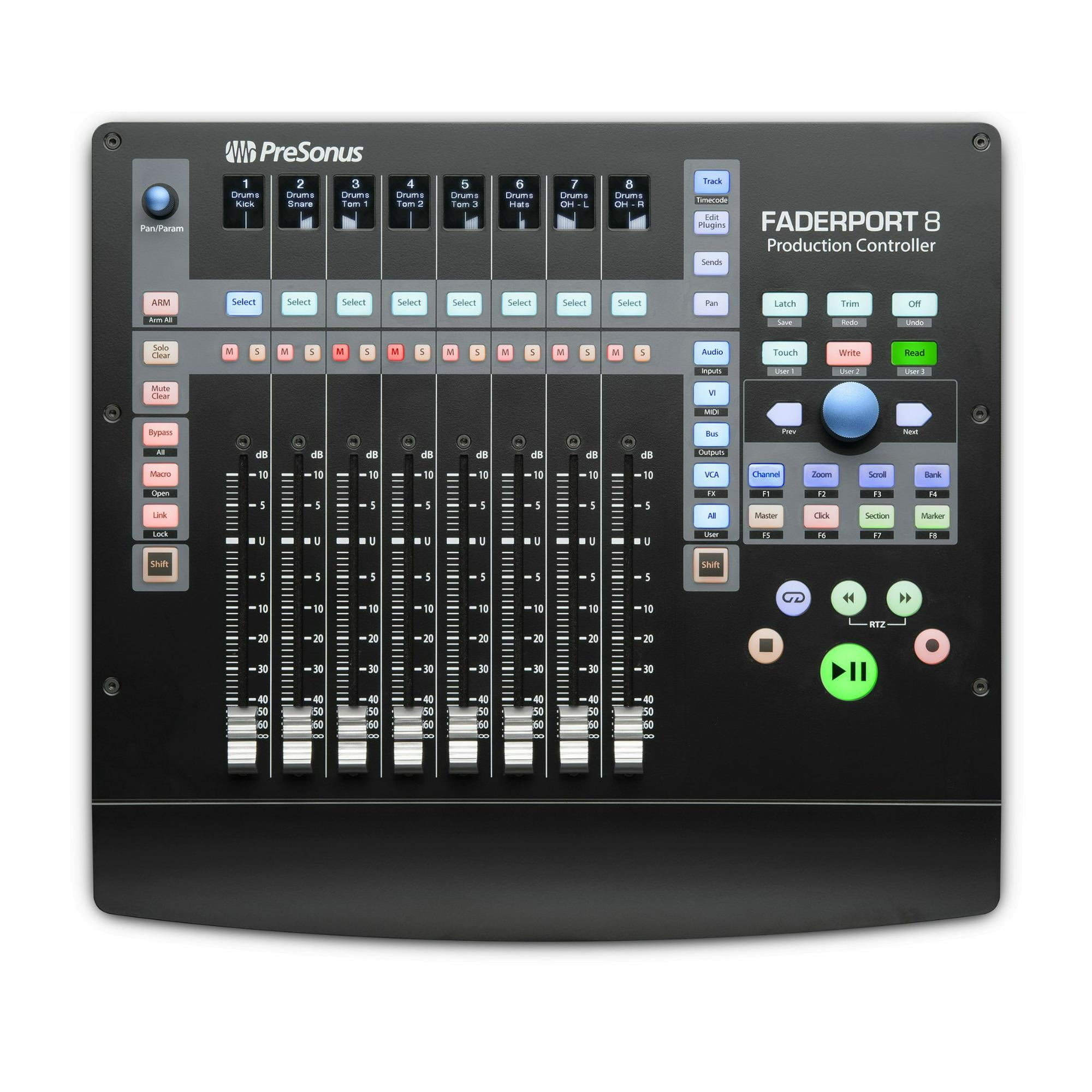 PreSonus FaderPort 8-Channel Audio Mixer Controller