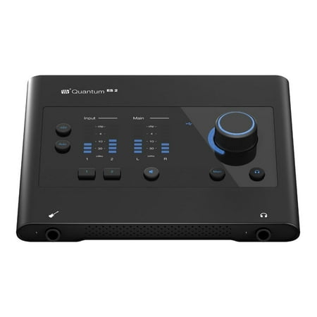 PreSonus - Quantum ES 2: 2x2, 24-bit/192 kHz USB-C Audio Interface - Black