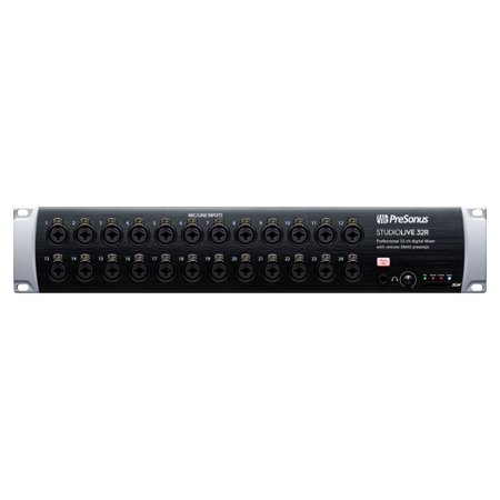PreSonus StudioLive 32R Digital Rack Mixer, 40 Mixing Channels, 128-Channel USB Interface