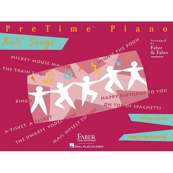 PreTime Piano Kids Songs - Primer Level  Paperback  1616770325 9781616770327 Nancy Faber, Randall Faber