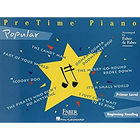 Pre-Owned Pretime Piano Popular - Primer Level (Paperback) 1616770422 9781616770426
