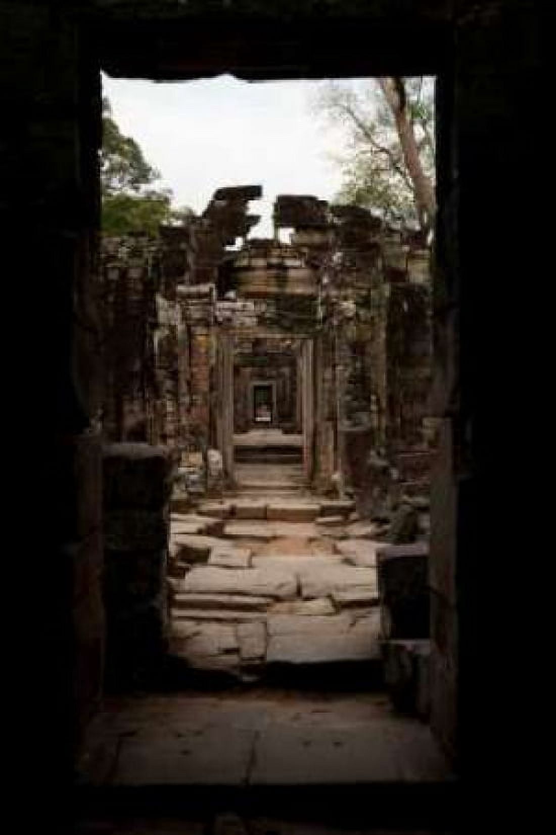 Preah Khan Doorway II Canvas Art - Erin Berzel (12 x 18)