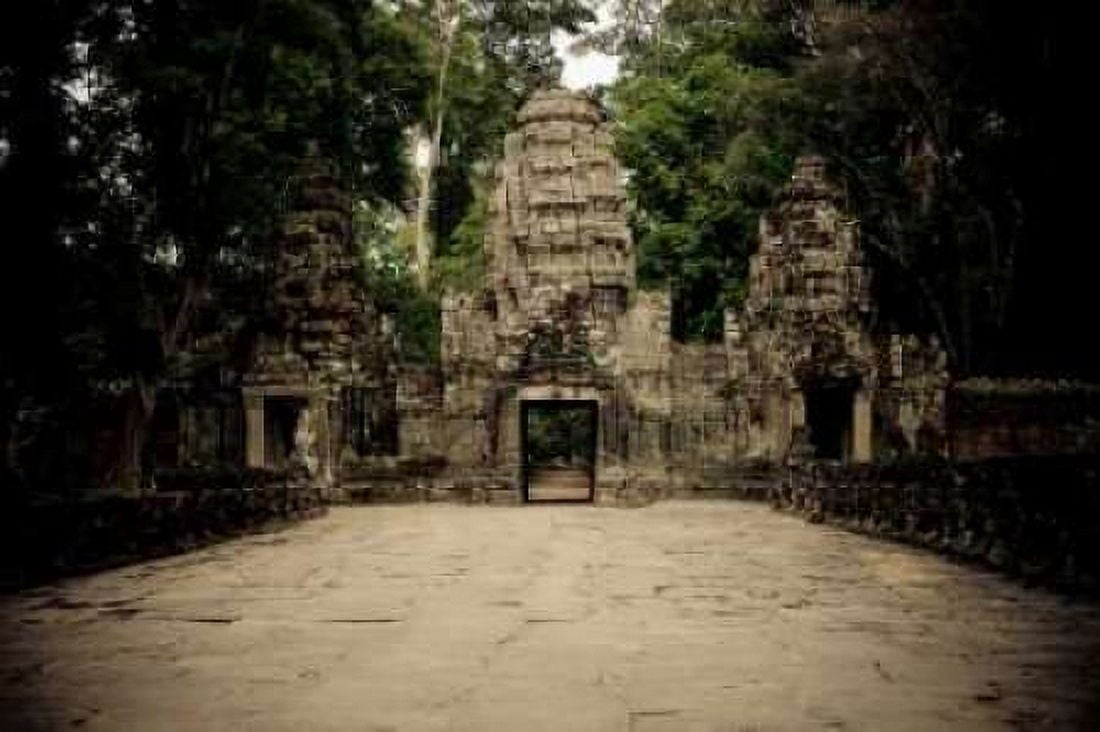 Preah Khan III Canvas Art - Erin Berzel (24 x 36)