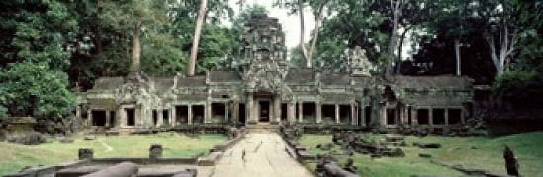 Preah Khan Temple Angkor Wat Cambodia Canvas Art - Panoramic Images (18 x 6)