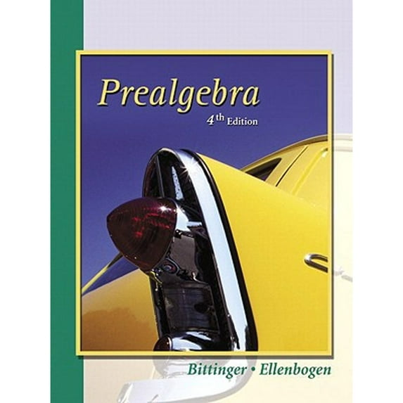 Pre-Owned Prealgebra (Hardcover) 0321173724 9780321173720