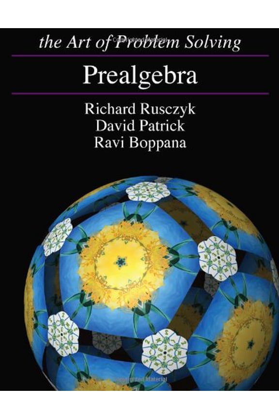 Pre-Owned Art of Problem Solving (AoPS) Prealgebra (Paperback) 1934124214 9781934124215