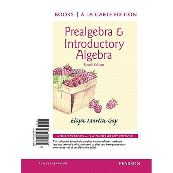 Pre-Owned Prealgebra & Introductory Algebra, Books a la Carte Edition
