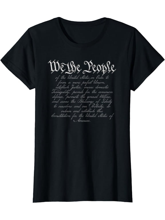 Preamble To the US Constitution, 4th Of July, We The People T-Shirt T-shirts