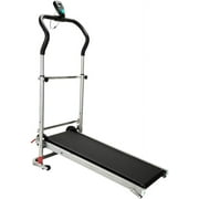 Preasion Manual Walking Exercise Treadmill, Gray, 242.5 lb