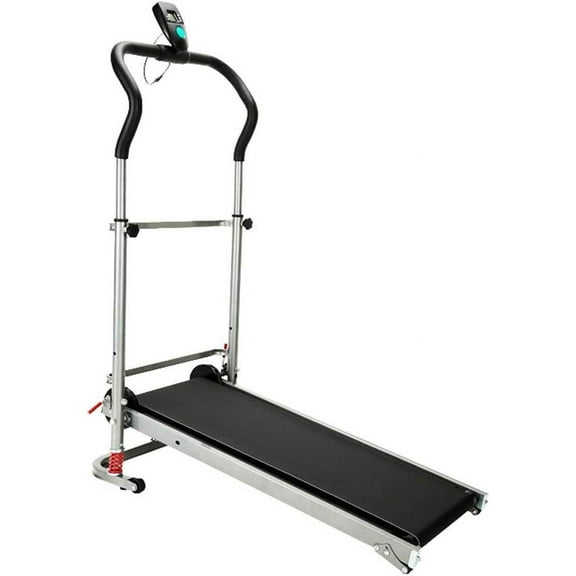 Preasion Manual Walking Exercise Treadmill, Gray, 242.5 lb