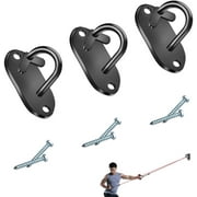 Prebene Wall Mount Workout Anchors, Resistance Bands Wall Anchors Fitness, Home Gym Exercise Anchors, Wall Mount Anchors