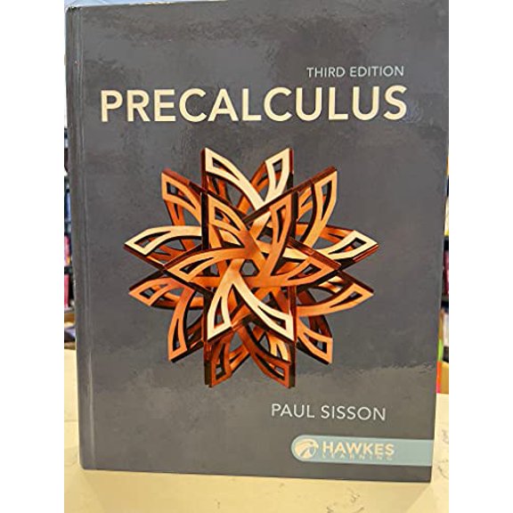 Pre-Owned Precalculus 3e Textbook, 9781642771718, 1642771716, Hardcover,