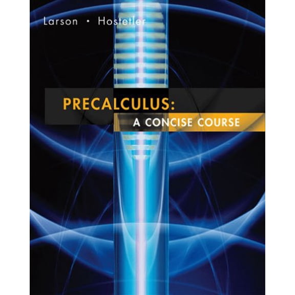 Pre-Owned Precalculus: A Concise Course, 9780618627196, 0618627197, Hardcover, 1 edition