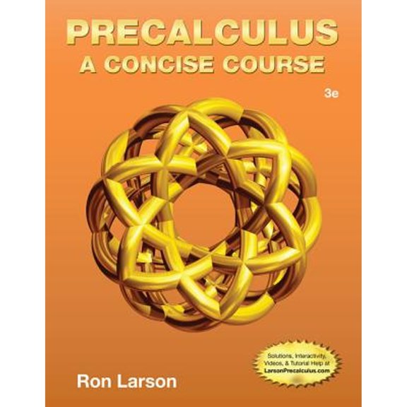 Pre-Owned Precalculus: A Concise Course (Hardcover) 113396074X 9781133960744