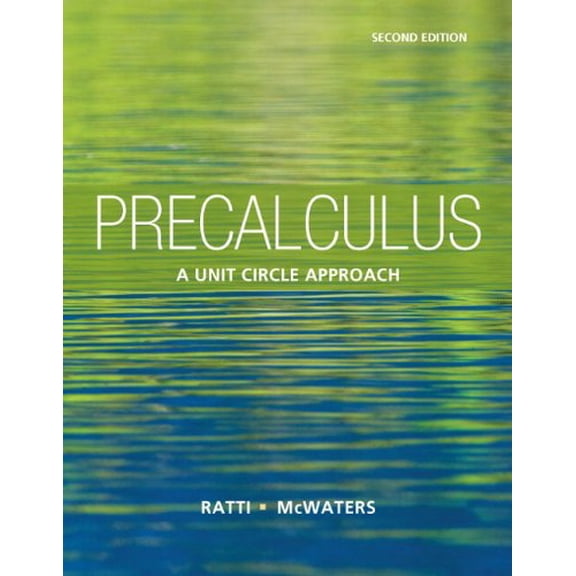 Pre-Owned Precalculus: a Unit Circle Approach plus MyMathLab with Pearson eText -- Access Card Package (2nd Edition) (Ratti/McWaters Series)