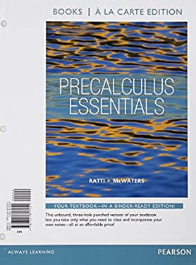 Pre-Owned Precalculus Essentials, Books a la Carte Edition ...