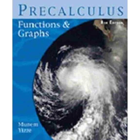 Pre-Owned Precalculus: Functions &amp; Graphs, 9780757521232, 0757521231, Hardcover, 8th edition
