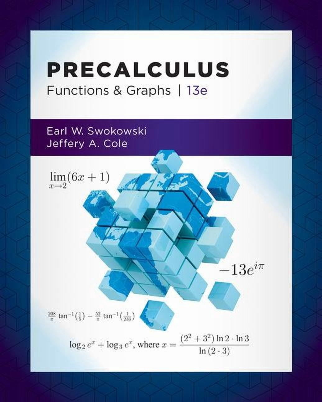 Precalculus: Functions and Graphs, (Hardcover) - Walmart.com