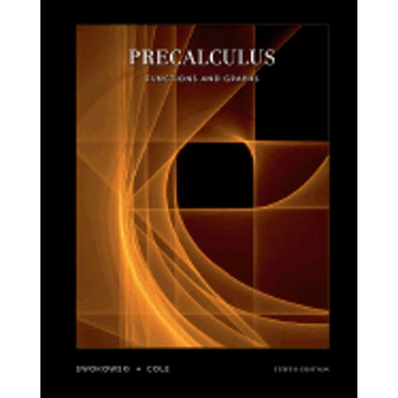 Pre-Owned Precalculus: Functions and Graphs (with CD-ROM and Ilrn Tutorial) [With CDROM] (Hardcover) 0534999905 9780534999902