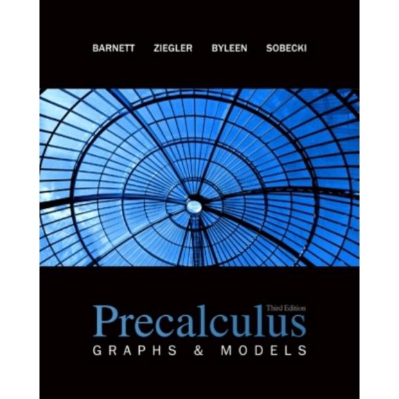 Pre-Owned Precalculus: Graphs & Models with Student Solutions Manual Hardcover