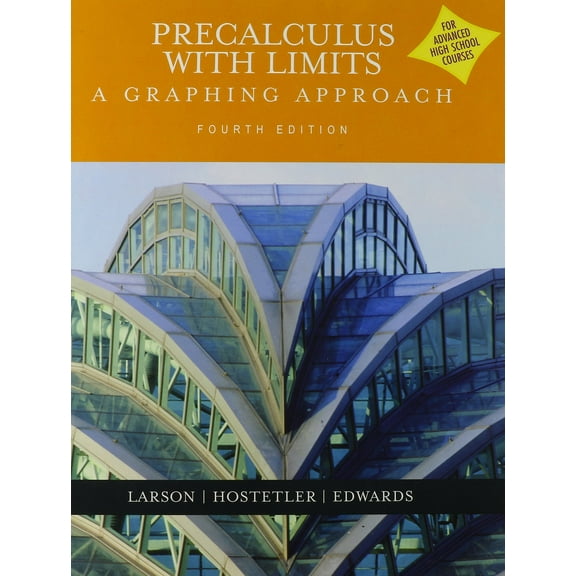 Pre-Owned Precalculus With Limits: A Graphing Approach (Advanced Placement Version) 4th Edition by Ron Larson (Hardcover), English