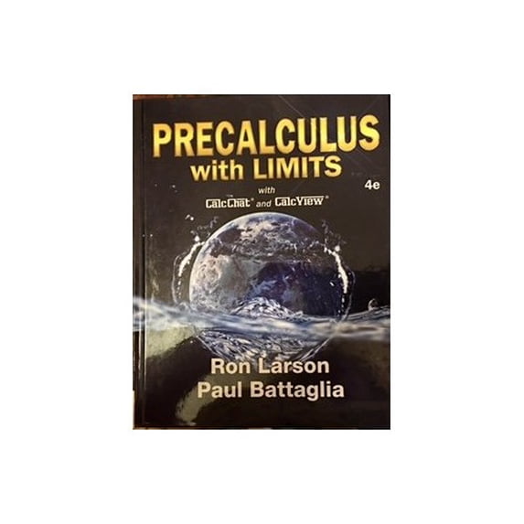 Pre-Owned Precalculus with Limits (Hardcover) 1337271055 9781337271059