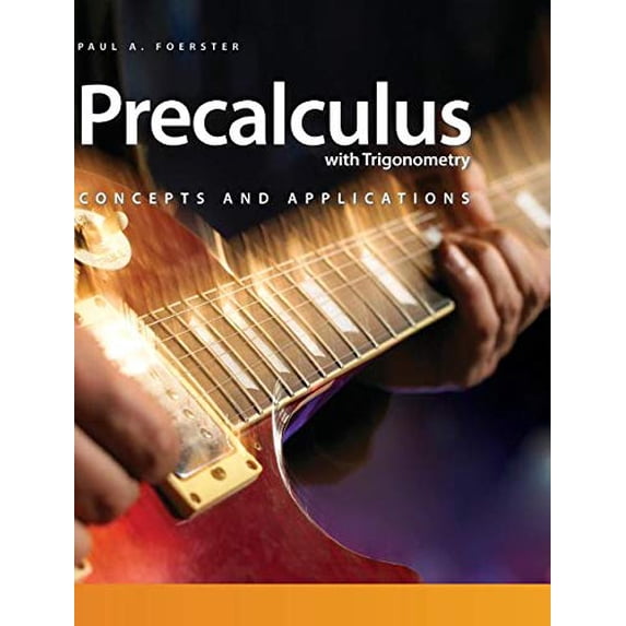 Pre-Owned Precalculus With Trigonometry + Flourish, 6-year Access: Concepts and Applications Paperback