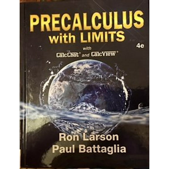Precalculus with Limits