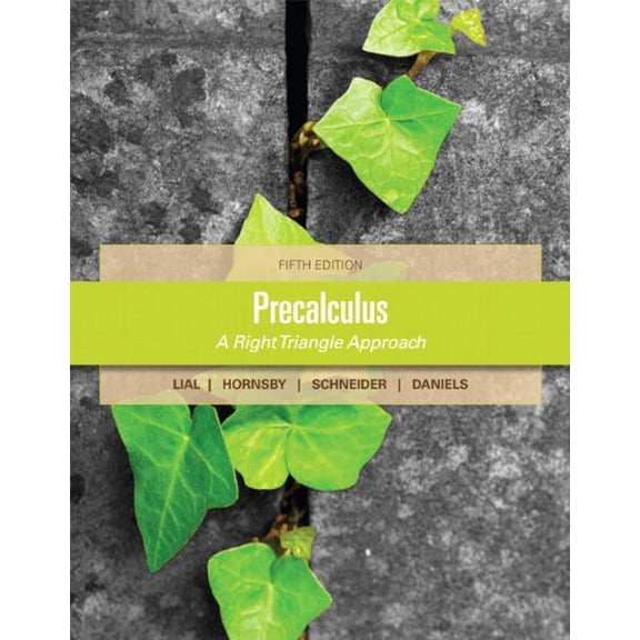 Pre-Owned Precalculus Plus NEW MyMathLab with Pearson eText -- Access Card Package (5th Edition) (Lial/Hornsby/Schneider/Daniels)