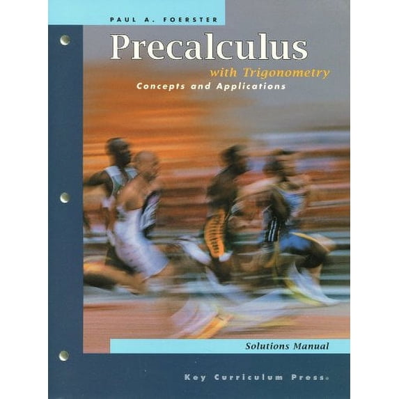 Pre-Owned Precalculus with Trigonometry: Concepts and Applications (Paperback) 1559533935 9781559533935