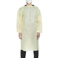 thumbnail image 1 of Precept Disposable SMS Protective Procedure Gown Yellow X-Large 10 per Bag, 1 of 5