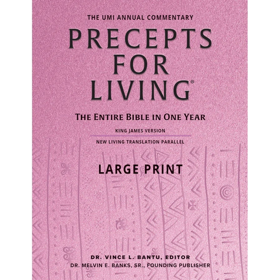 Precepts For Living The UMI Annual Bible Commentary 20232024/Large