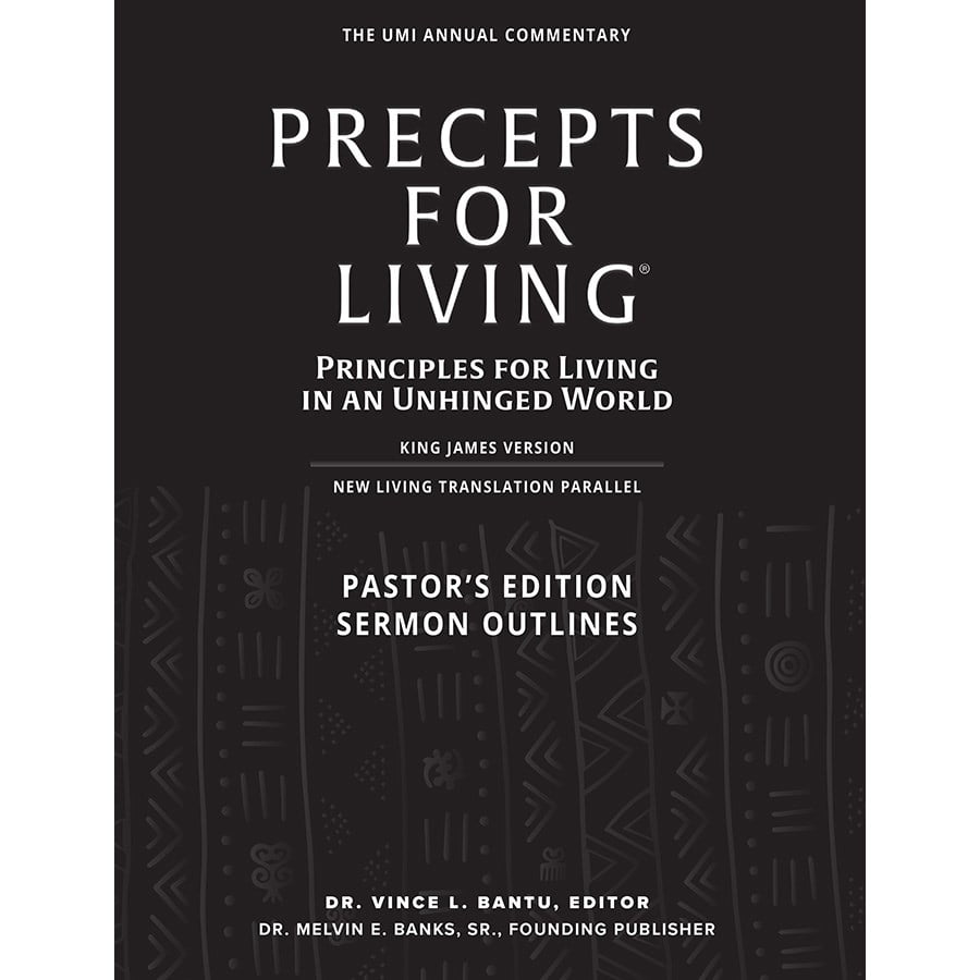 Precepts For Living The UMI Annual Bible Commentary 20242025(Pastor's
