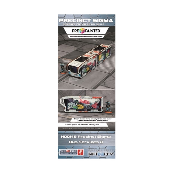 Micro Art Studio Precinct Sigma - Bus Services 3 (prepainted) New