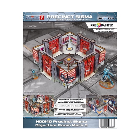 Micro Art Studio Precinct Sigma - Objective Room Mark 3 (prepainted) New