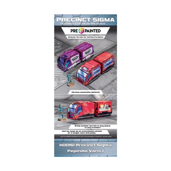 Micro Art Studio Precinct Sigma - Pepinillo Vans 1 (prepainted) New