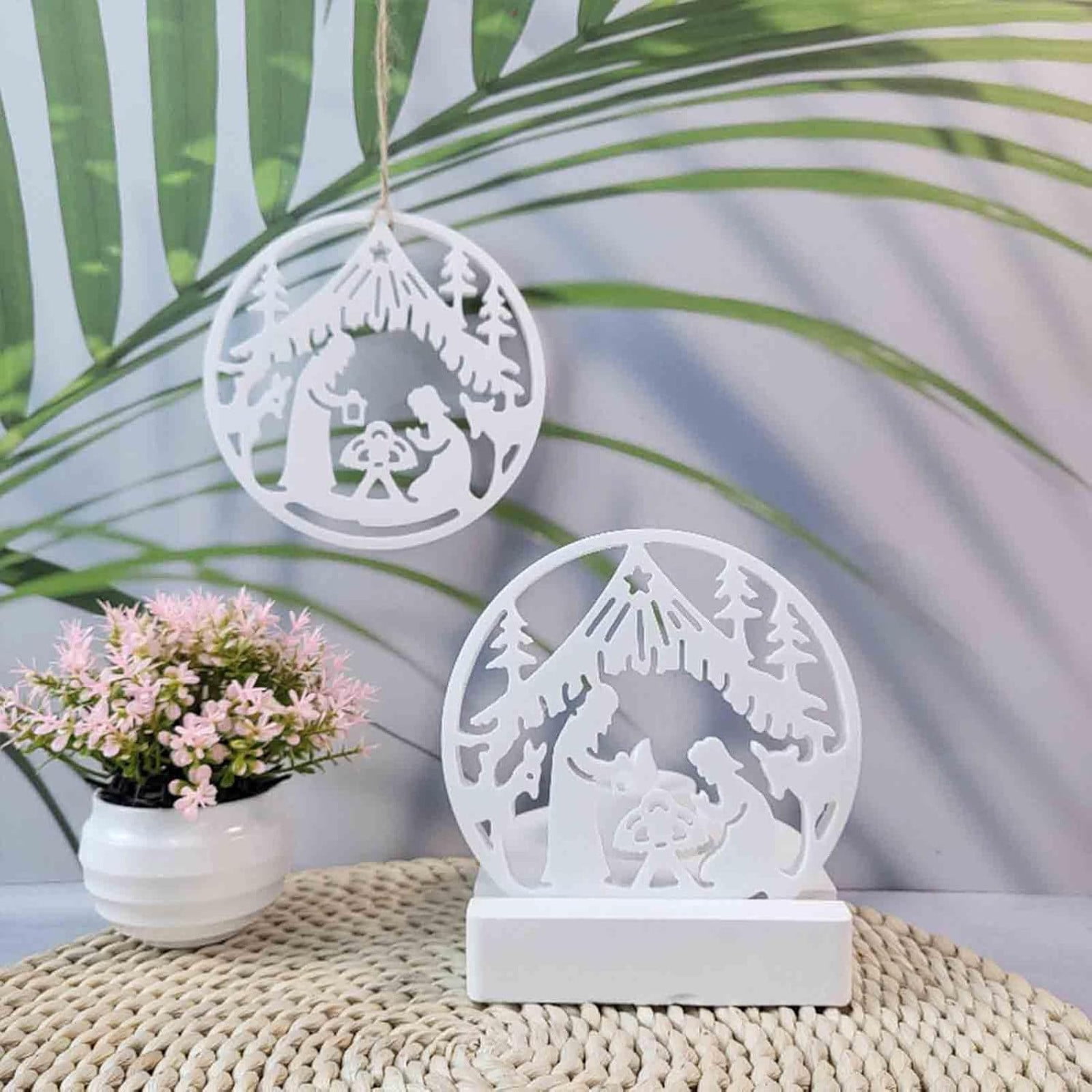 Molde Yeso Velas Moldes De Silicona Para Casas 3D - 2 Unidades Con Diseños Decorativos, Ideal Para Manualidades Molde Silicona Casita