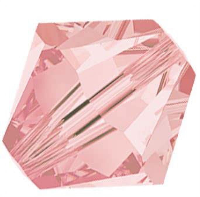 Preciosa Bicone Beads - Choose Your Size - Color: Rose - 288 Pieces