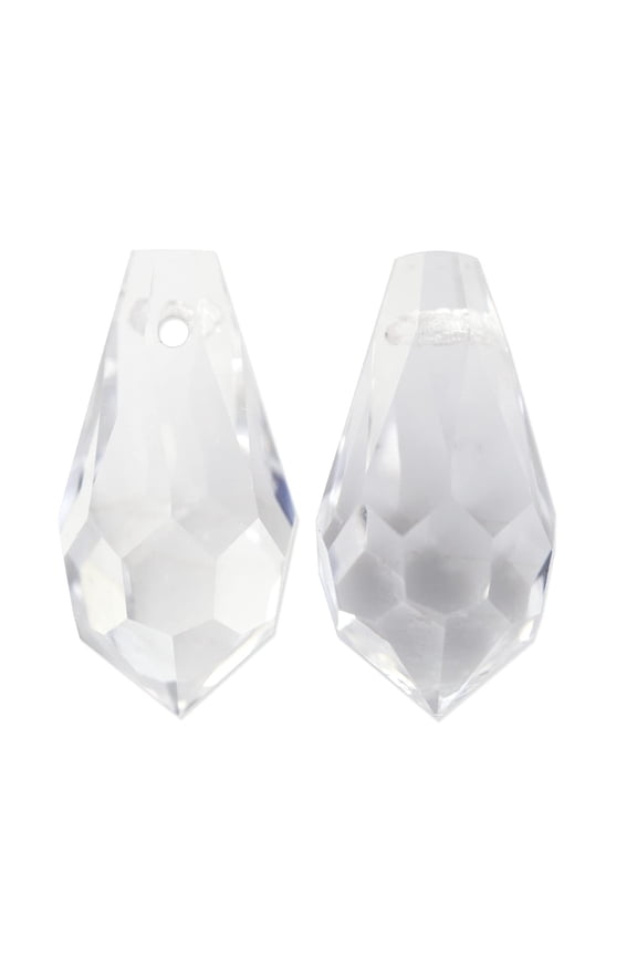 Preciosa Crystal 984 Drop Pendant 18x9mm Crystal (Package of 5)