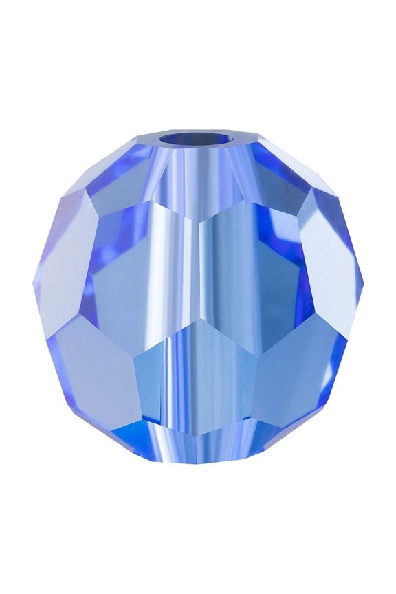 Preciosa Crystal Beads Czech Crystal 451 19 602 Round 30050 Sapphire 3mm Hole: 0.5mm