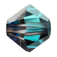 thumbnail image 1 of Preciosa® Crystal Beads Czech Crystal Bicone(451 69 302 Rondelle) 00030 296 Bermuda Blue 6mm Hole:1mm, 1 of 5