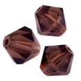 thumbnail image 1 of Preciosa Crystal Bicone Bead 8mm Light Burgundy (Package of 10), 1 of 2