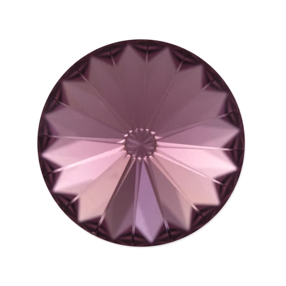 Preciosa Crystal Maxima 12mm Light Amethyst Rivoli (Package of 1)