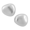 thumbnail image 1 of Preciosa Crystal Nacre Elliptic Pearl 11x9.5mm White (Package of 10), 1 of 2