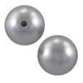 thumbnail image 1 of Preciosa Crystal Nacre Round Pearl 8mm Light Grey (Package of 10), 1 of 2