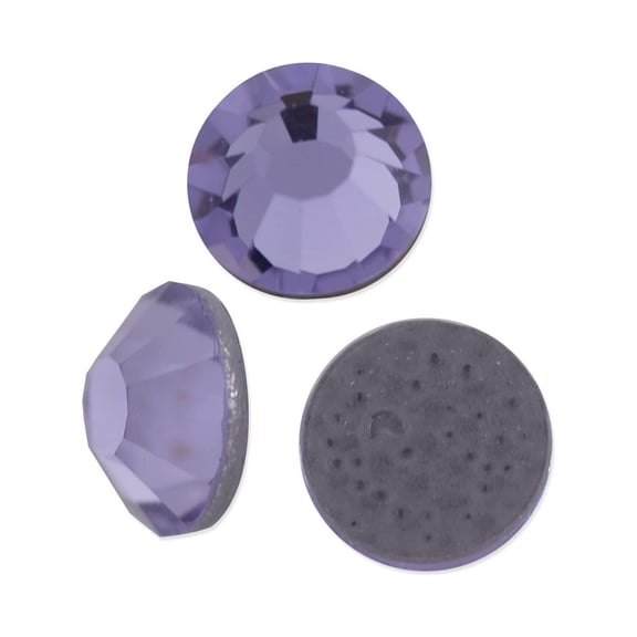 Preciosa Crystal VIVA12 Hotfix Rhinestone 4.7mm (SS20) Violet (Package of 50)