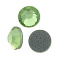 thumbnail image 1 of Preciosa Crystal VIVA12 Hotfix Rhinestone 4mm (SS16) Peridot (Package of 50), 1 of 2