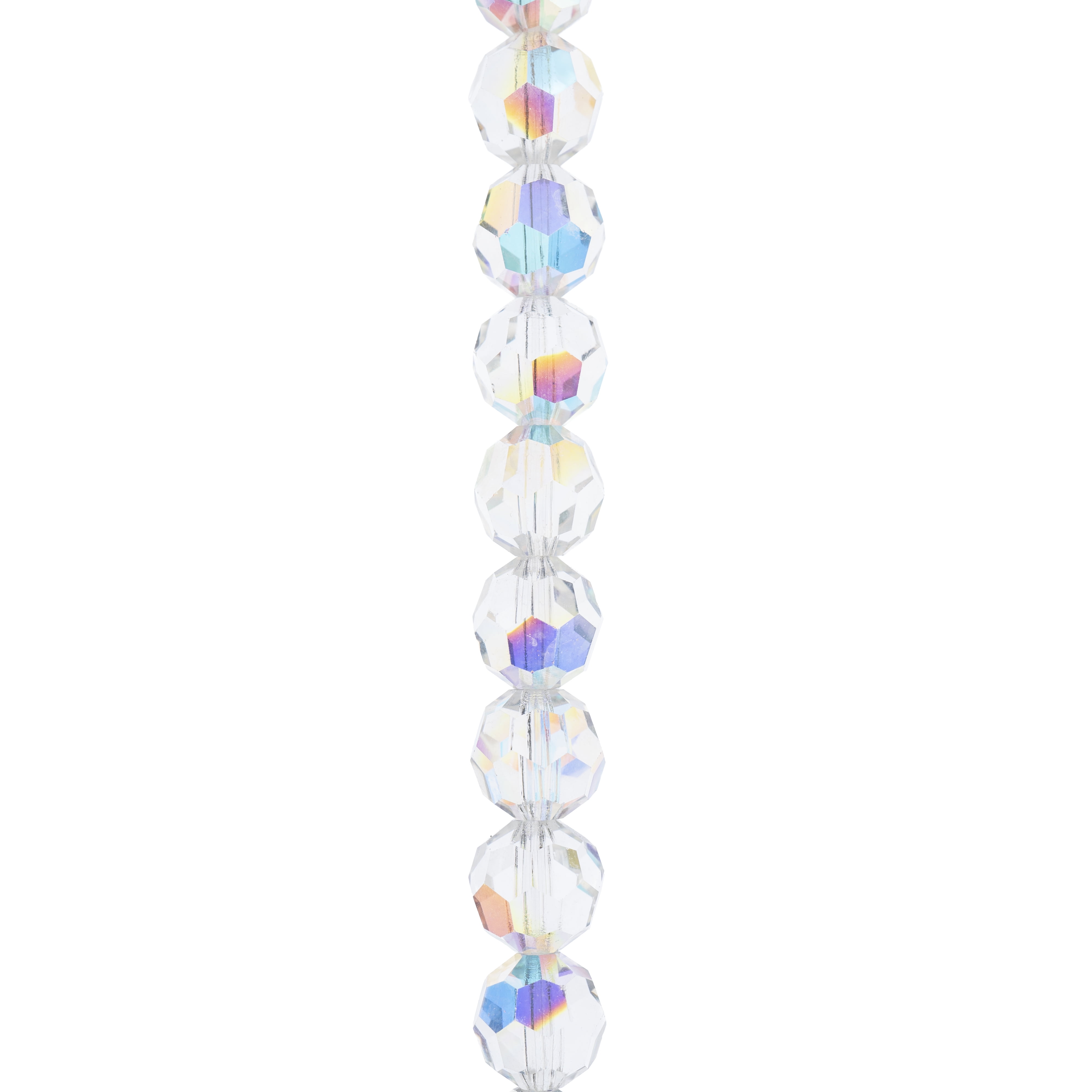 Preciosa Glass Crystal Round Beads - 8mm by Bead Landing