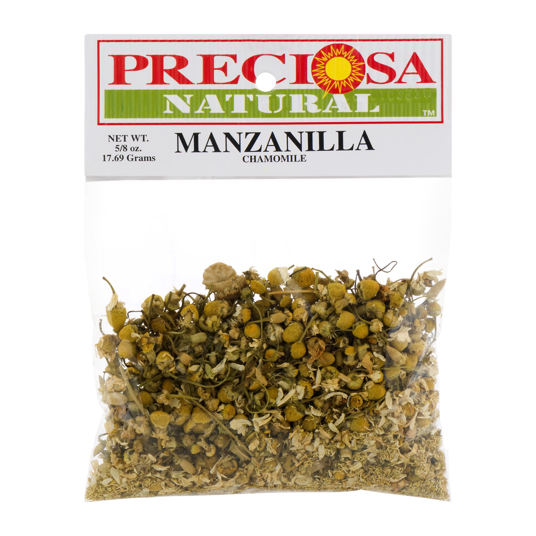 Preciosa Natural Manzanilla Chamomile, 0.625 OZ