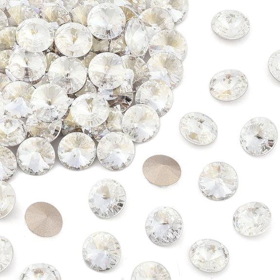 Preciosaeg MAXIMA Round Stones Czech Dura Foiling Bicone(436 11 177 00030 242 Argent Flare SS47(10.55~10.9mm)